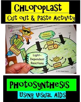Preview of Chloroplast Cut Out and Paste Activity for Photosynthesis