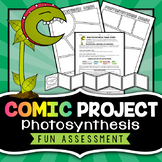 Photosynthesis Project - Comic Strip Activity - Fun Assessment