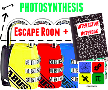 Preview of Photosynthesis Escape Room & Interactive Notebook