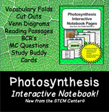 Photosynthesis Interactive Notebook - Distance Learning Friendly