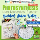 Photosynthesis Light Dependent Reaction Guided Video Notes