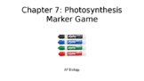 Photosynthesis Marker Review Game