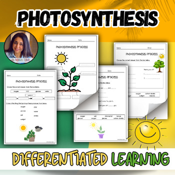 Preview of Photosynthesis Plants {Worksheets}