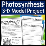 Photosynthesis Project: 3-D Model of Photosynthesis with G