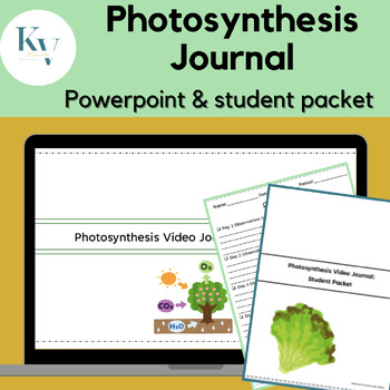 Preview of Photosynthesis Project Student Log Only