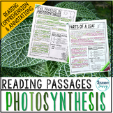 Photosynthesis Reading Passages - Questions - Annotations