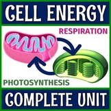 Photosynthesis and Cellular Respiration Complete Cell Energy Unit