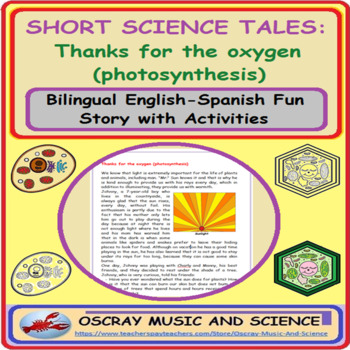 Preview of Photosynthesis: SHORT SCIENCE TALES for Distance Learning