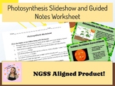 Photosynthesis Slideshow and Guided Notes Worksheet