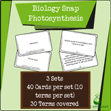 Photosynthesis Terms Snap - A Biology Revision Card Game
