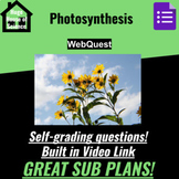Photosynthesis WebQuest Google Form (Great sub plans!)
