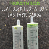 Photosynthesis activity:  Leaf disk flotation lab task car