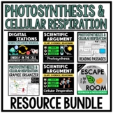 Photosynthesis and Cellular Respiration Bundle for Middle School