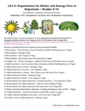 Photosynthesis and Cellular Respiration (NGSS Grade 9-12)