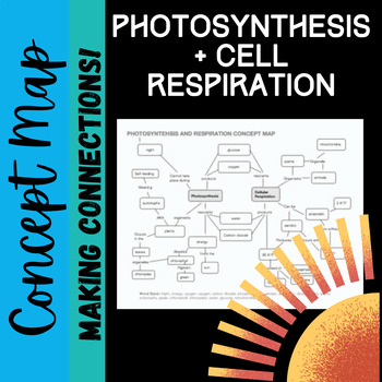 Photosynthesis And Respiration Concept Map By Biology With Brynn And Jack