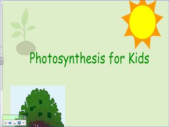 Preview of Photosythesis for Kids