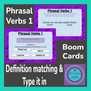 Phrasal verb 1