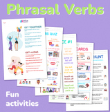 Phrasal Verbs: 8 Enjoyable Activities with printables (lev