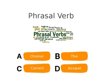 Preview of Phrasal Verbs Assessment. ESL. EFL. PPTx. Digital. Online. Vocabulary. ELLs.