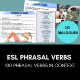 Phrasal Verbs ESL Dialogues Speaking Practice Most Common 
