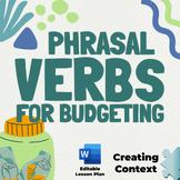 Phrasal Verbs for Budgeting - Lesson Plan