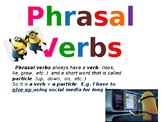 Phrasal Verbs with Minions