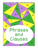 Phrases Dependent Independent Clauses Sentences Distance Learning