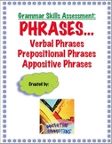 Phrases Test and  Key: Verbals, Prepositional, and Apposit