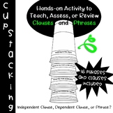 Phrases and Clauses: Cup Stacking Competition