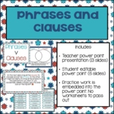 Phrases and Clauses Digital Learning