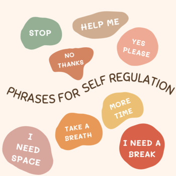 Preview of Phrases for self regulation