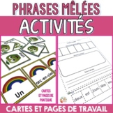 Phrases mêlées (en français) - French Scrambled Sentences
