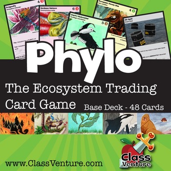 Preview of Phylo: Educational Ecosystem Trading Card Game - Base Deck