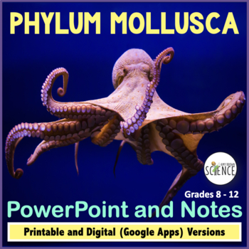 Preview of Phylum Mollusca Powerpoint and Notes - Mollusks