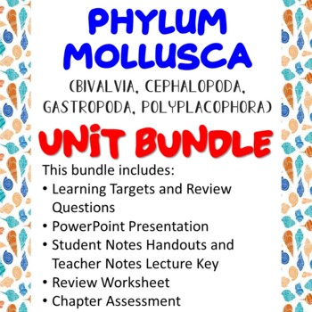 Preview of Phylum Mollusca Unit Bundle