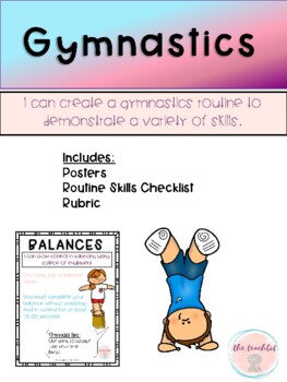 Preview of Phys Ed Gymnastics Routine