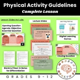 Physical Activity & Exercise Guidelines - Physical Educati