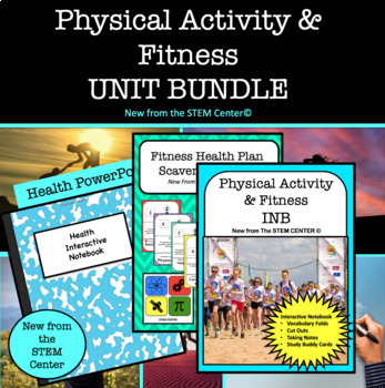 Preview of Physical Activity & Fitness - Health Unit Bundle