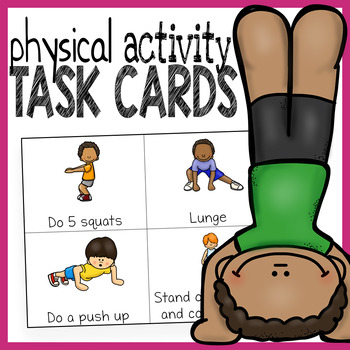 Preview of Physical Activity Cards - Exercise Cards