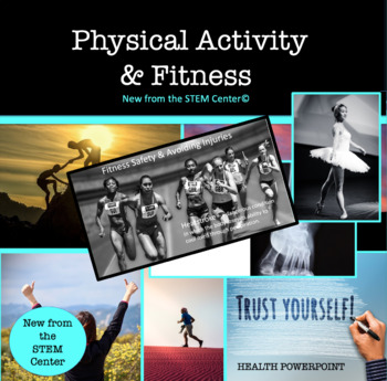 Preview of Physical Activity and Fitness Health PowerPoint Bundle