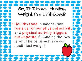 Physical Activity and Healthy Eating by Kara's Class | TPT