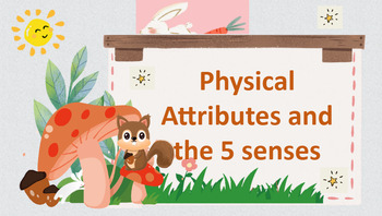 Preview of Physical Attributes and the 5 Senses