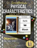 Physical Characteristics of Earth, Moon and Sun - Foldable