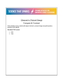 Physical & Chemical Change Compare/Contrast