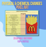Physical & Chemical Changes PIXEL ART