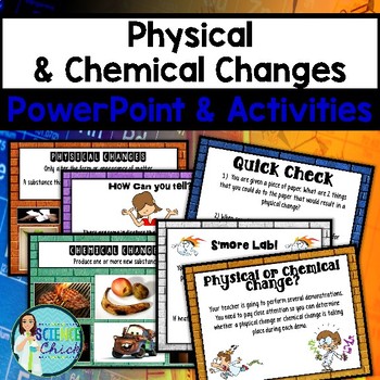 Preview of Physical & Chemical Changes PowerPoint