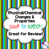 Physical & Chemical Changes Color by Number
