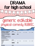 Physical Comedy RUBRIC