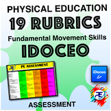 Physical Education Assessment Rubrics ( 19 Fundamental Mov