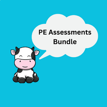 Preview of PE Assessments Bundle - Catching, Volleying & Striking + Free Bonus!